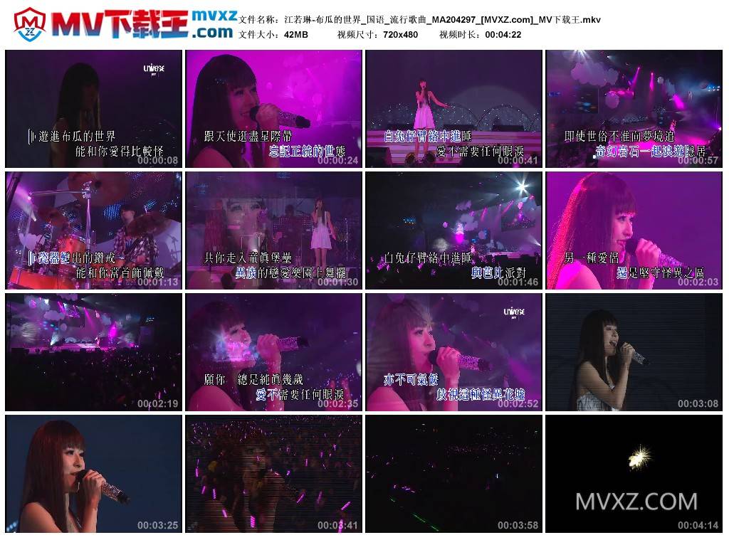 江若琳-布瓜的世界_国语_流行歌曲_MA204297